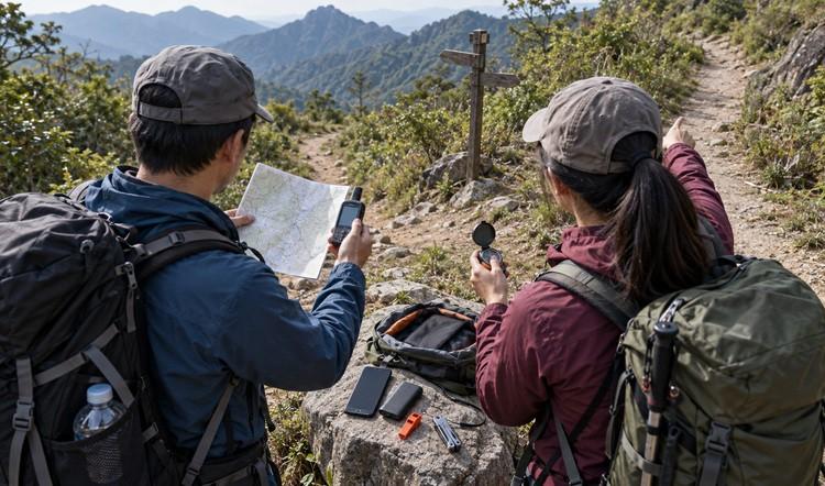 Bản đồ, GPS, điện thoại và dụng cụ hỗ trợ xử lý tình huống