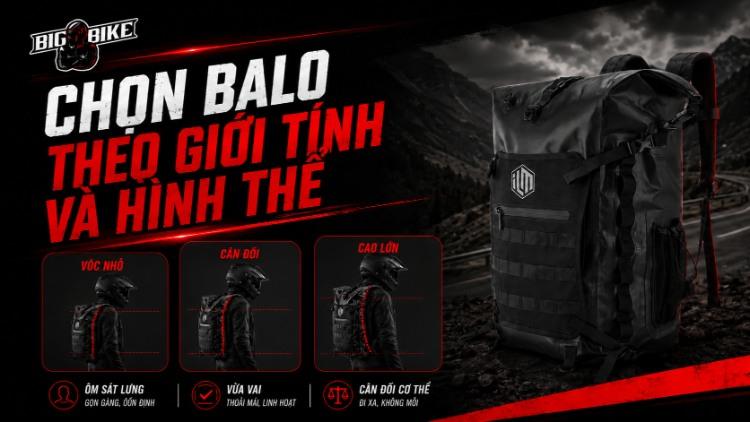 Cách chọn balo phượt theo giới tính và đặc điểm hình thể