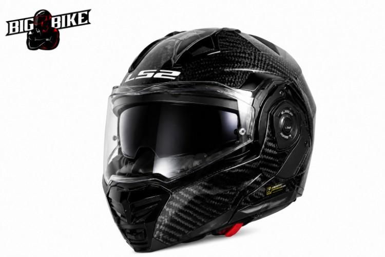 LS2 FF901 Advant X Carbon lật hàm bằng carbon