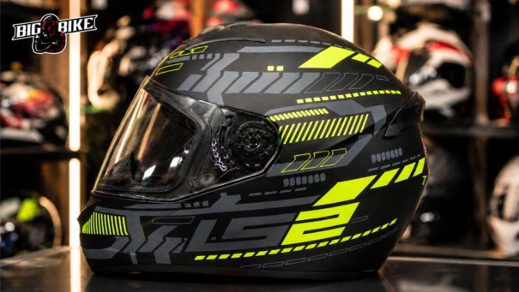 Tổng quan mũ fullface LS2 Rookie