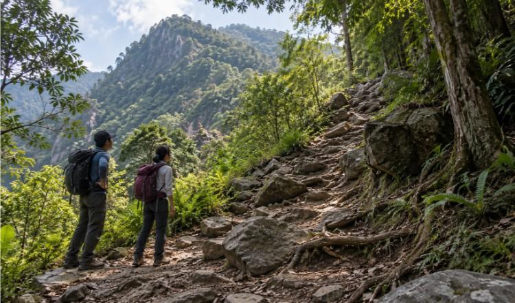 Lập lộ trình trekking với mốc quay về và phương án dự phòng an toàn
