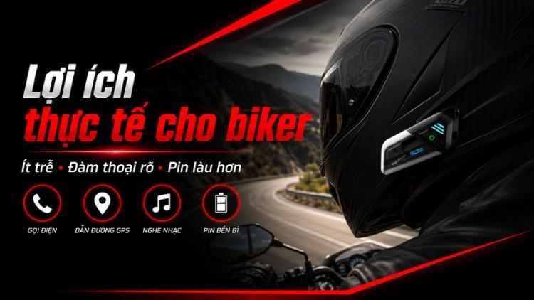 Lợi ích của tai nghe Bluetooth 5.3 khi chạy xe đường dài