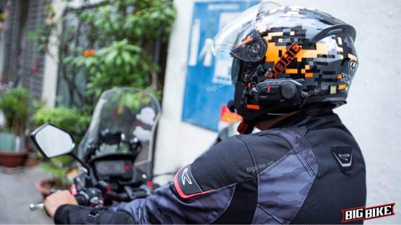Trang bị đồ bảo hộ đi phượt chính hãng tại Bigbike