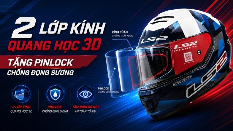 Hệ kính 3D hỗ trợ tầm nhìn rõ trong nhiều điều kiện