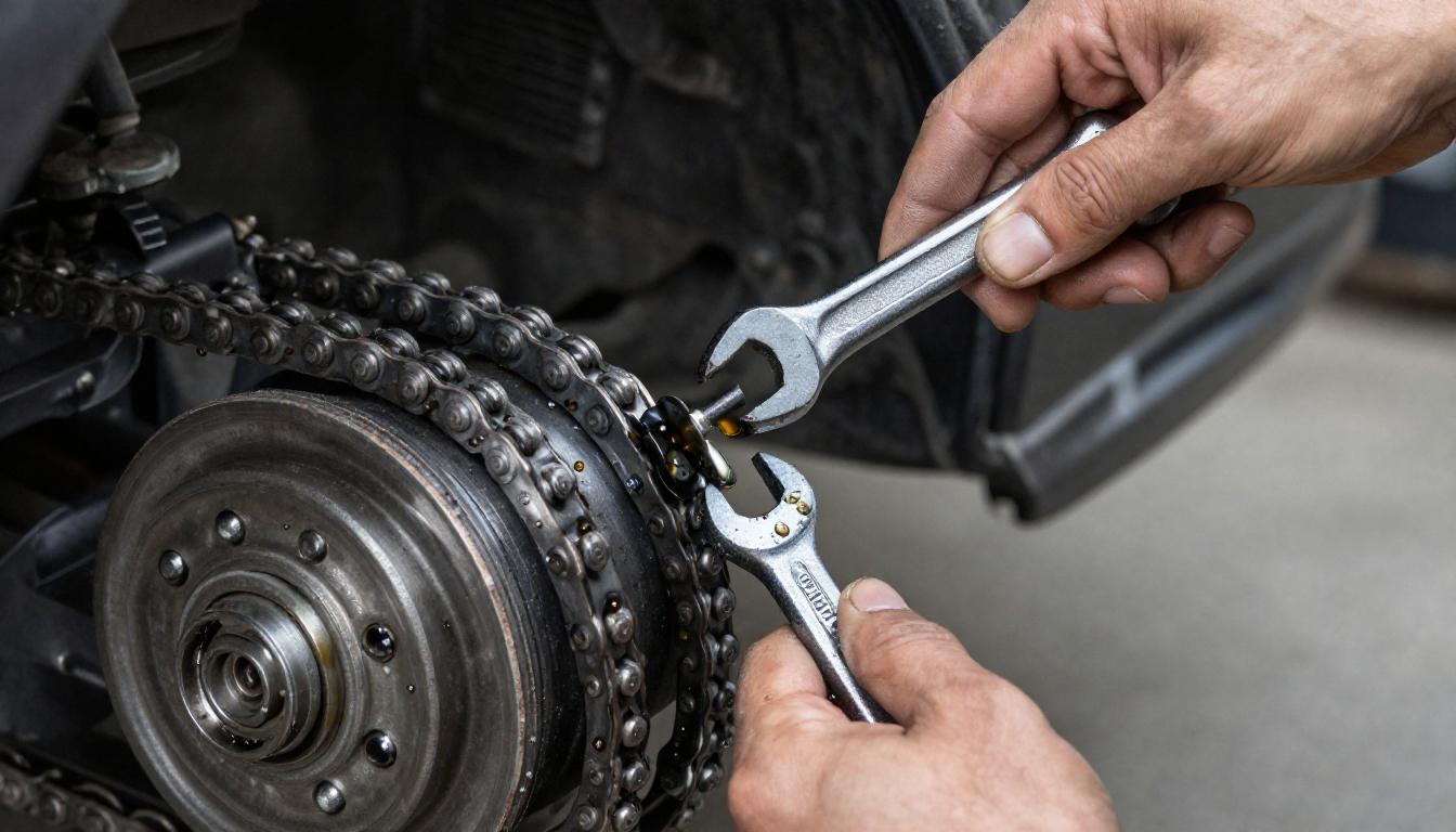 Vệ sinh và bôi trơn sên giúp xe vận hành mượt hơn