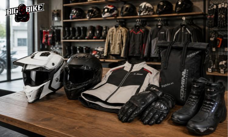 Shop đồ bảo hộ xe máy với đa dạng trang bị cho biker