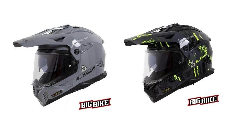 Mũ bảo hiểm Dual Sport LS2 MX702 Pioneer II