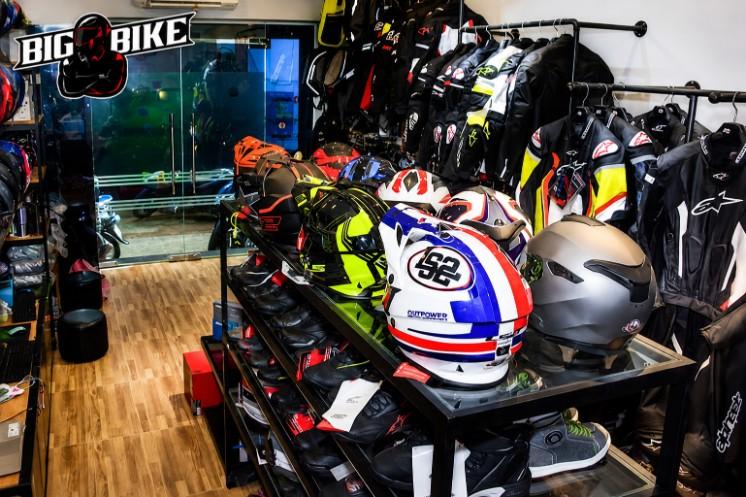 Bigbike cung cấp đa dạng mẫu mũ bảo hiểm chính hãng cho biker